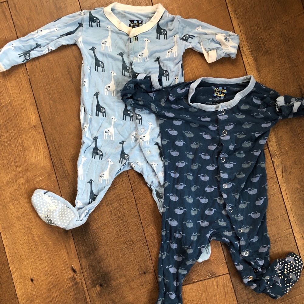 Pair of Kickee Pants! 3-6 months